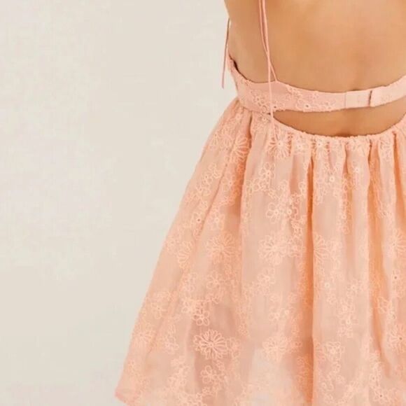 For Love & Lemons x Free People NWT Frances Mini Dress M ($310) - Picture 7 of 12